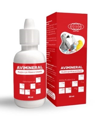 Avimineral - Kuşlar İçin Mineral ÇözeltiAvimineral - Kuşlar İçin Mineral Çözelti