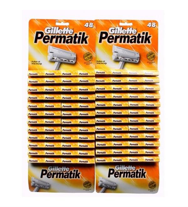 GİLETTE PERMATİK TIRAŞ BIÇAĞI 96 LI KARTELA