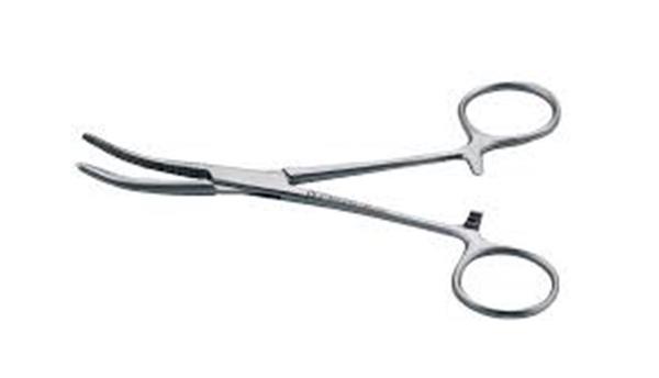 HEMOSTATİK PENS 14 CM EĞRİ KRUUSE