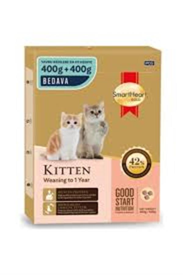 SHG DRY CAT FOOD KİTTEN 400+400 GR  