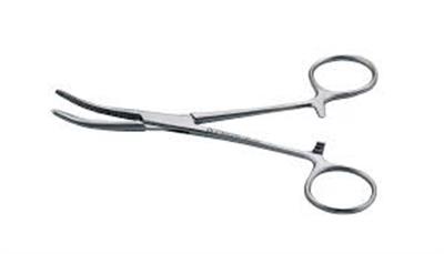 HEMOSTATİK PENS 14 CM EĞRİ KRUUSE
