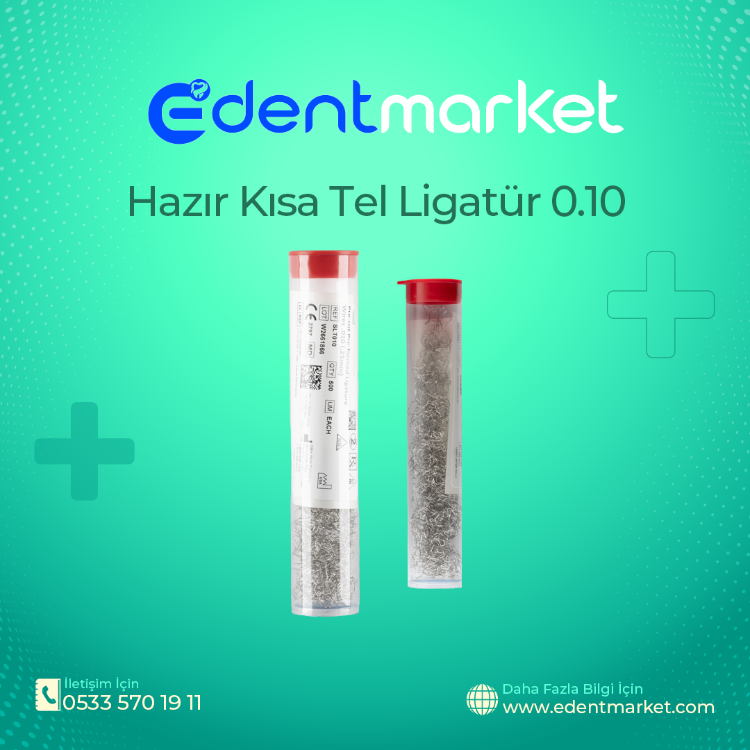 Kısa Ligatür Teli 500/PK 10 Adet