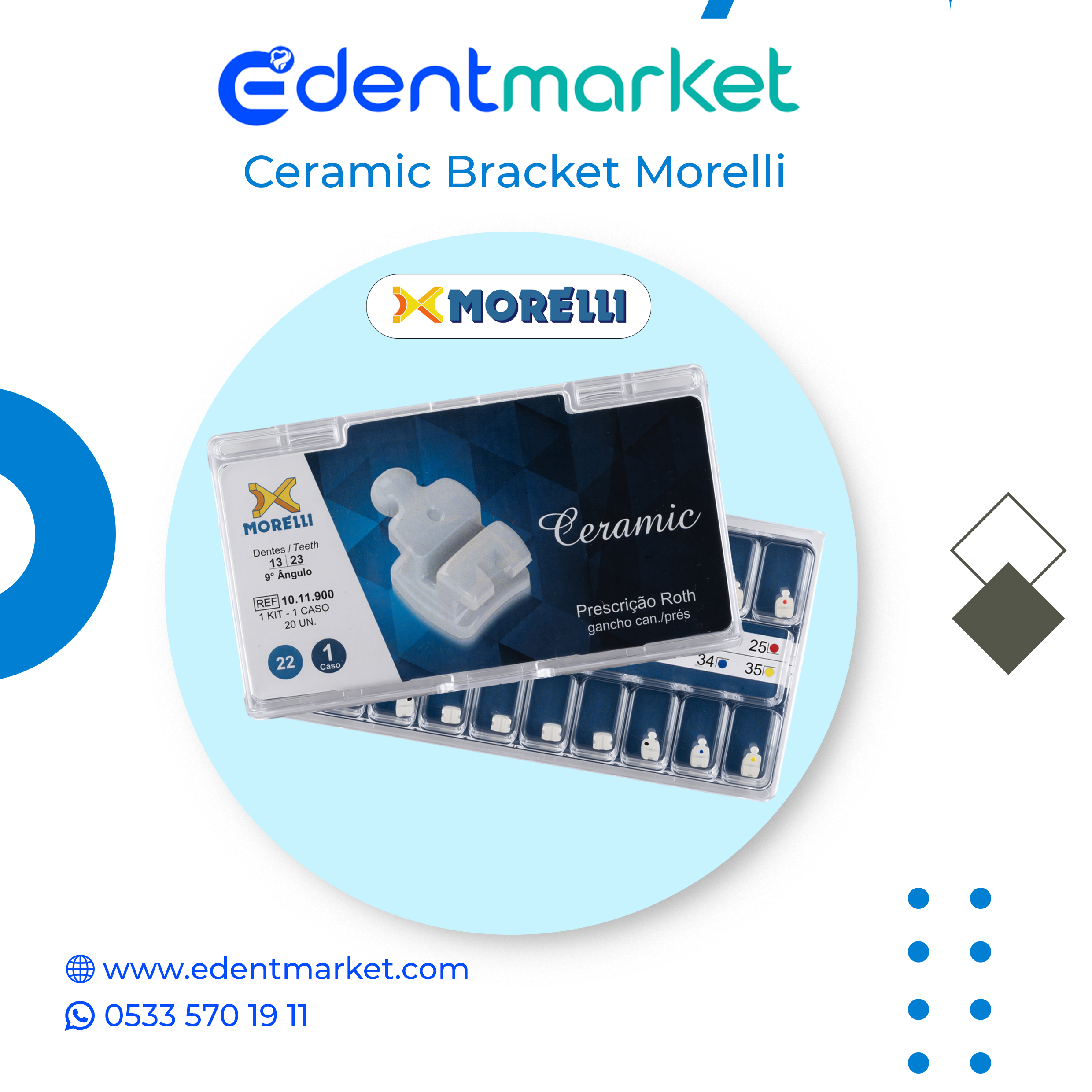 Morelli Seramik Braket 022 ROTH