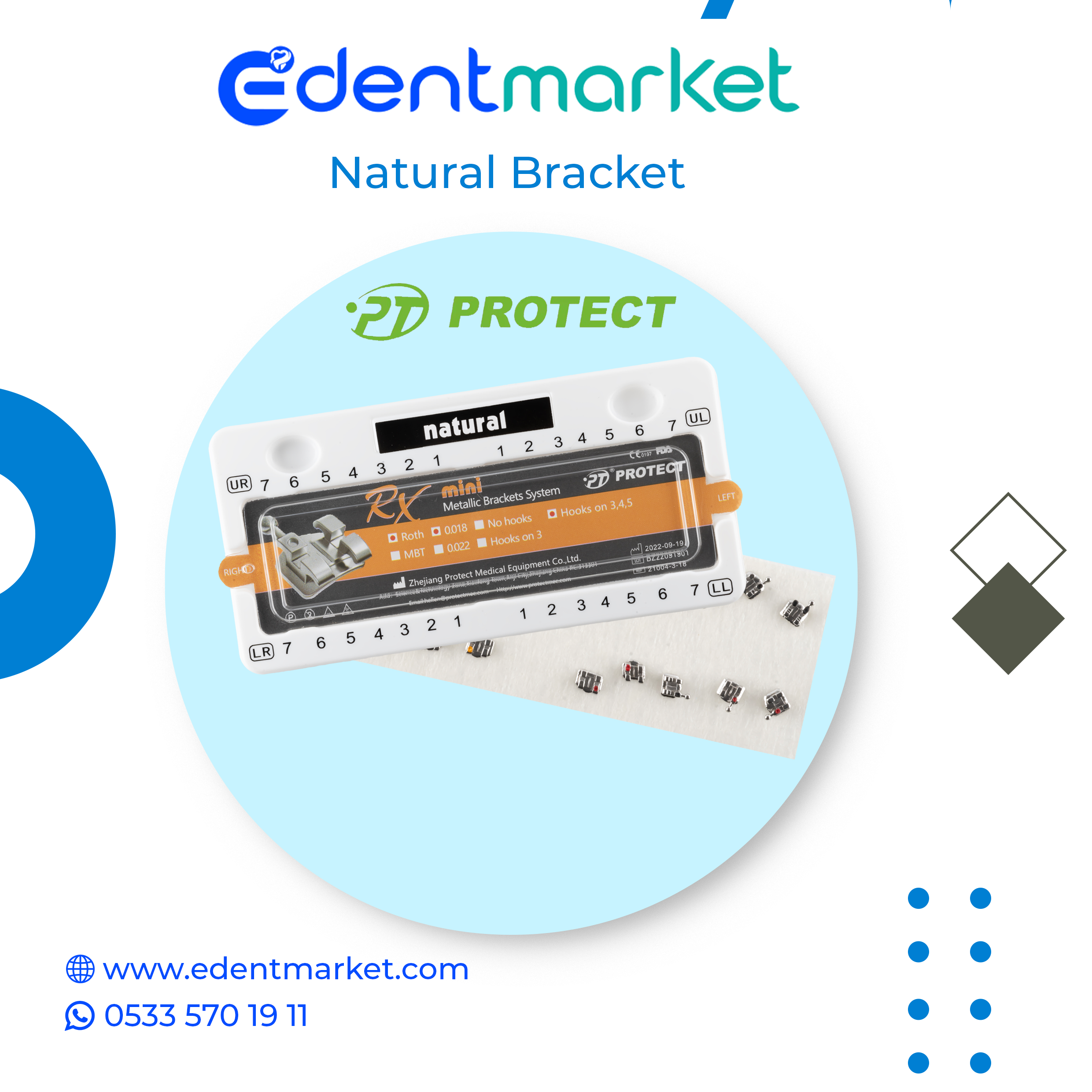 Natural Metal Braket 