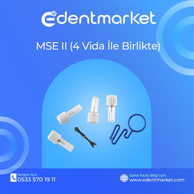 MSE II  (4 vida ile birlikte) 2 Adet