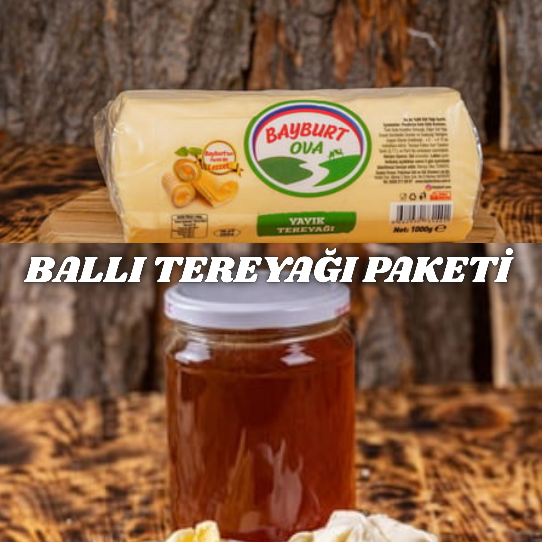 Bayburtova Ballı Tereyağı Paketi