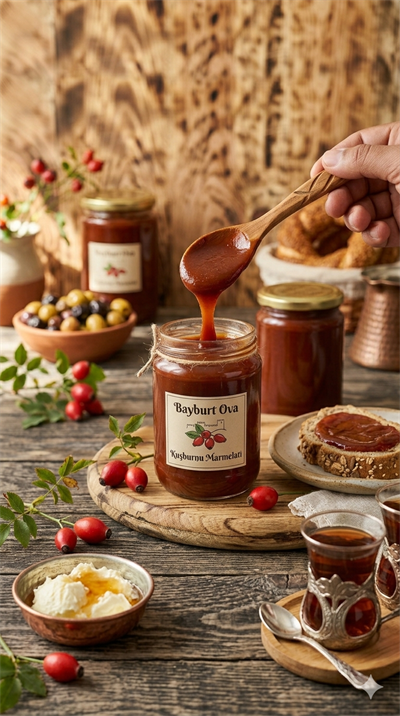 Bayburt Kuşburnu Marmaletı 900 gr