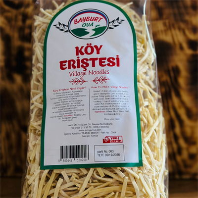 BAYBURTOVA ERİŞTE 500 GR