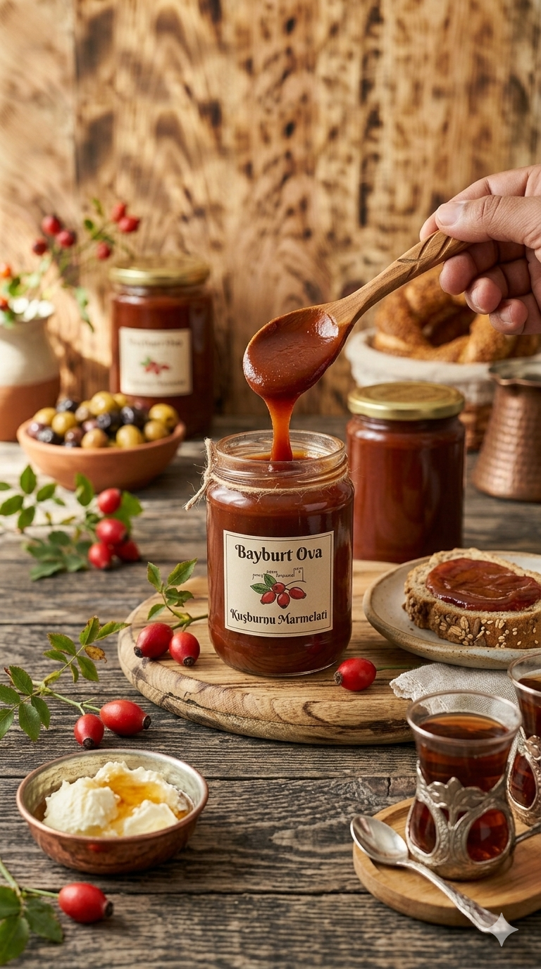 Bayburt Kuşburnu Marmaletı 900 gr