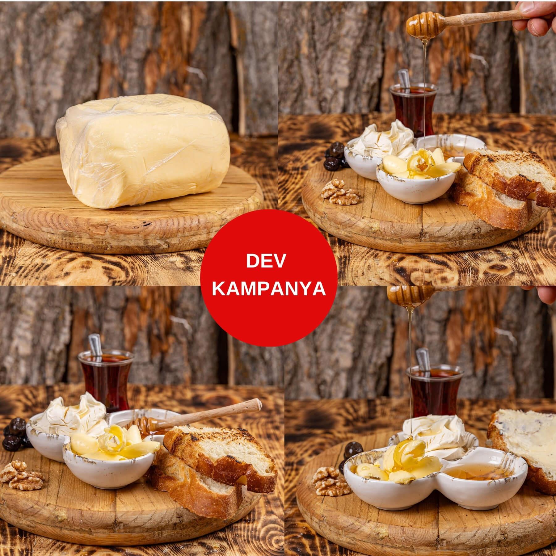 Bayburtova Dev Kampanya Köy Tipi Tereyağı  5 Kg