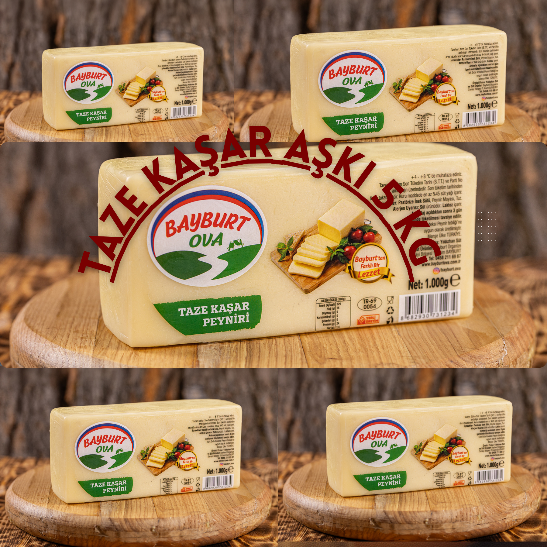 Taze kaşar aşkı 5 kg