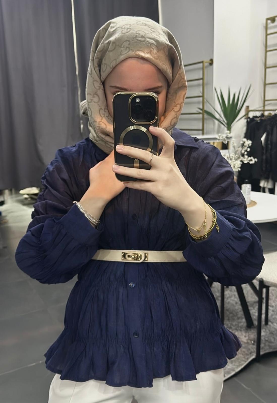 Massi Gömlek Lacivert