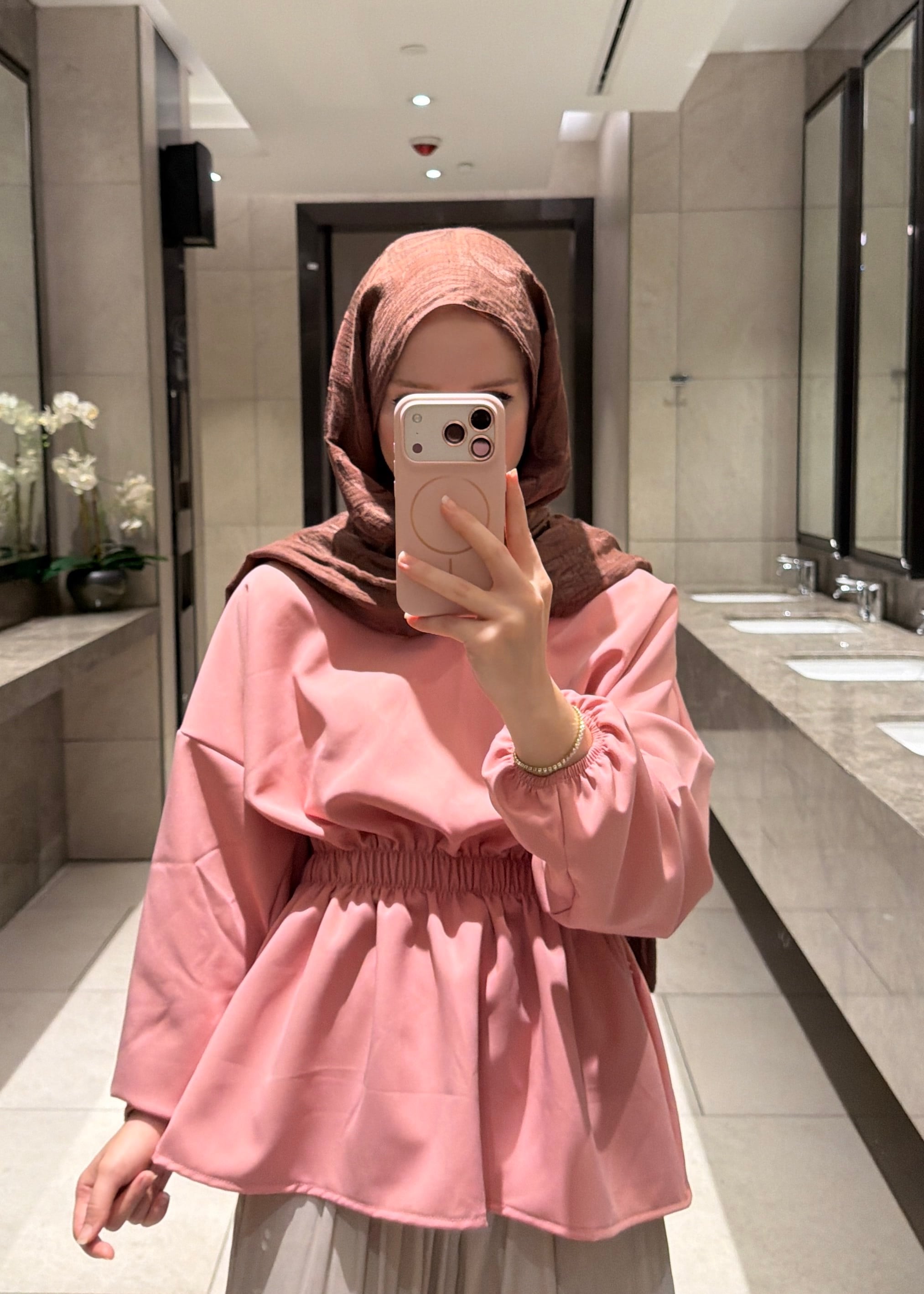 Premium Bluz Pembe