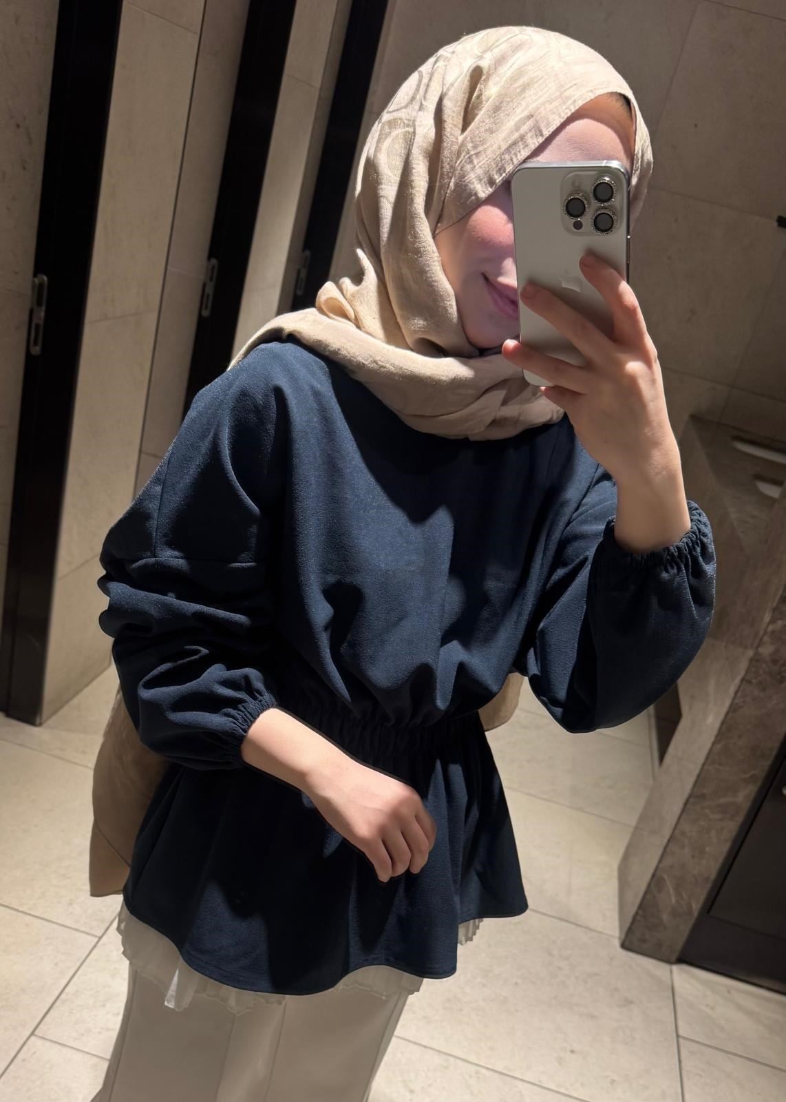 Premium Bluz Petrol Yeşili