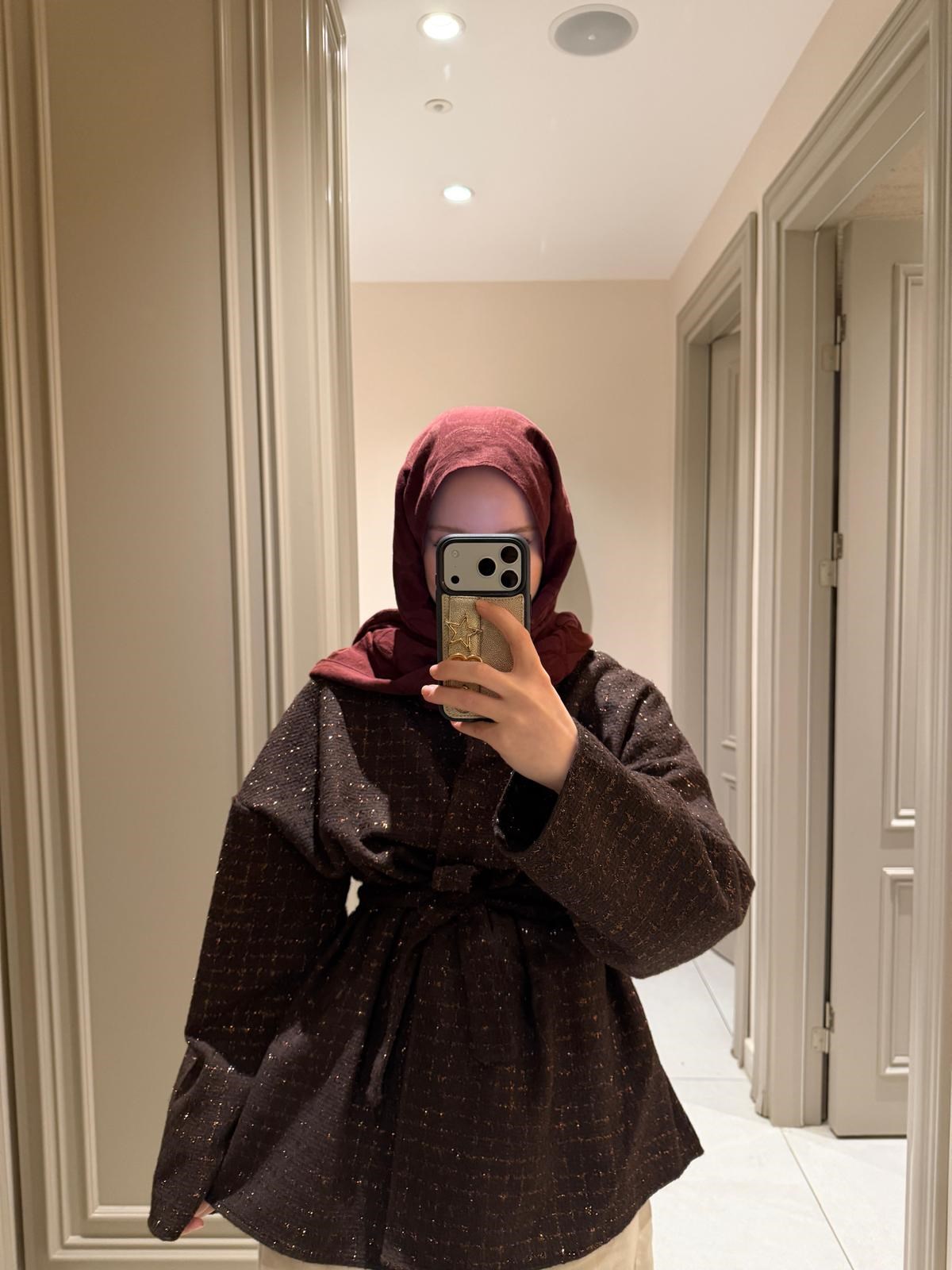 Chanel Tüvit Ceket Kahve