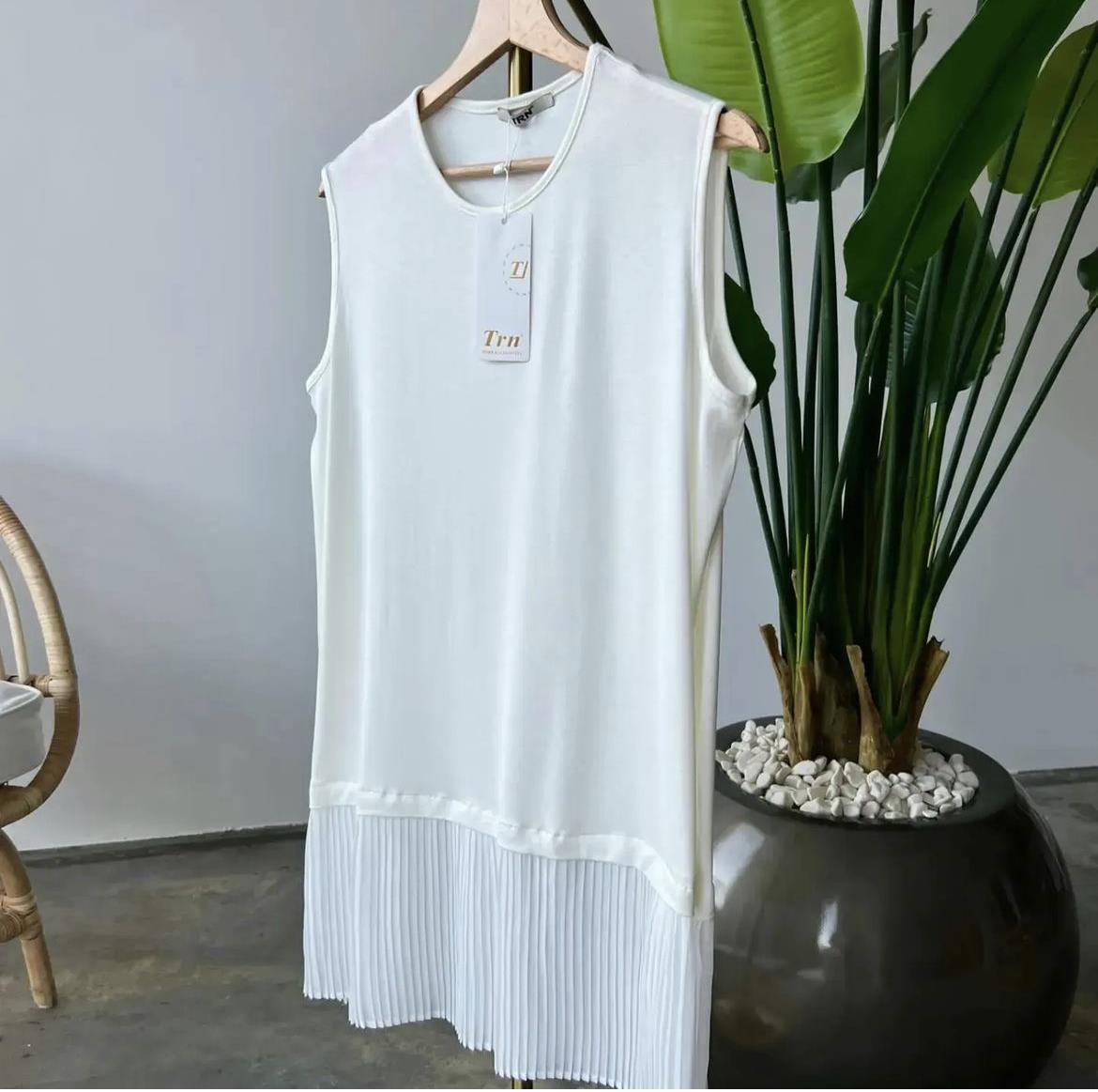 Piliseli İçlik Beyaz