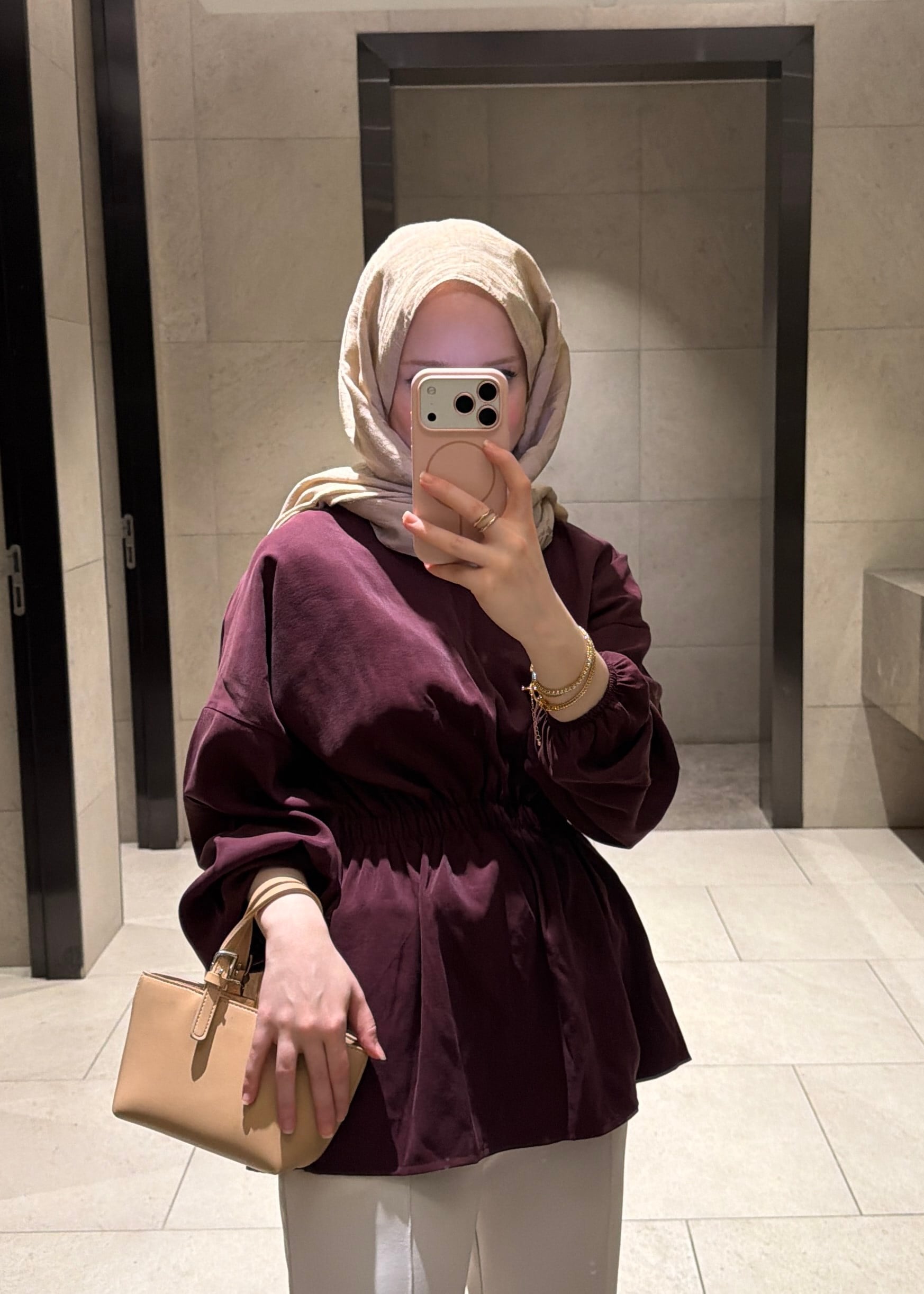 Premium Bluz Bordo