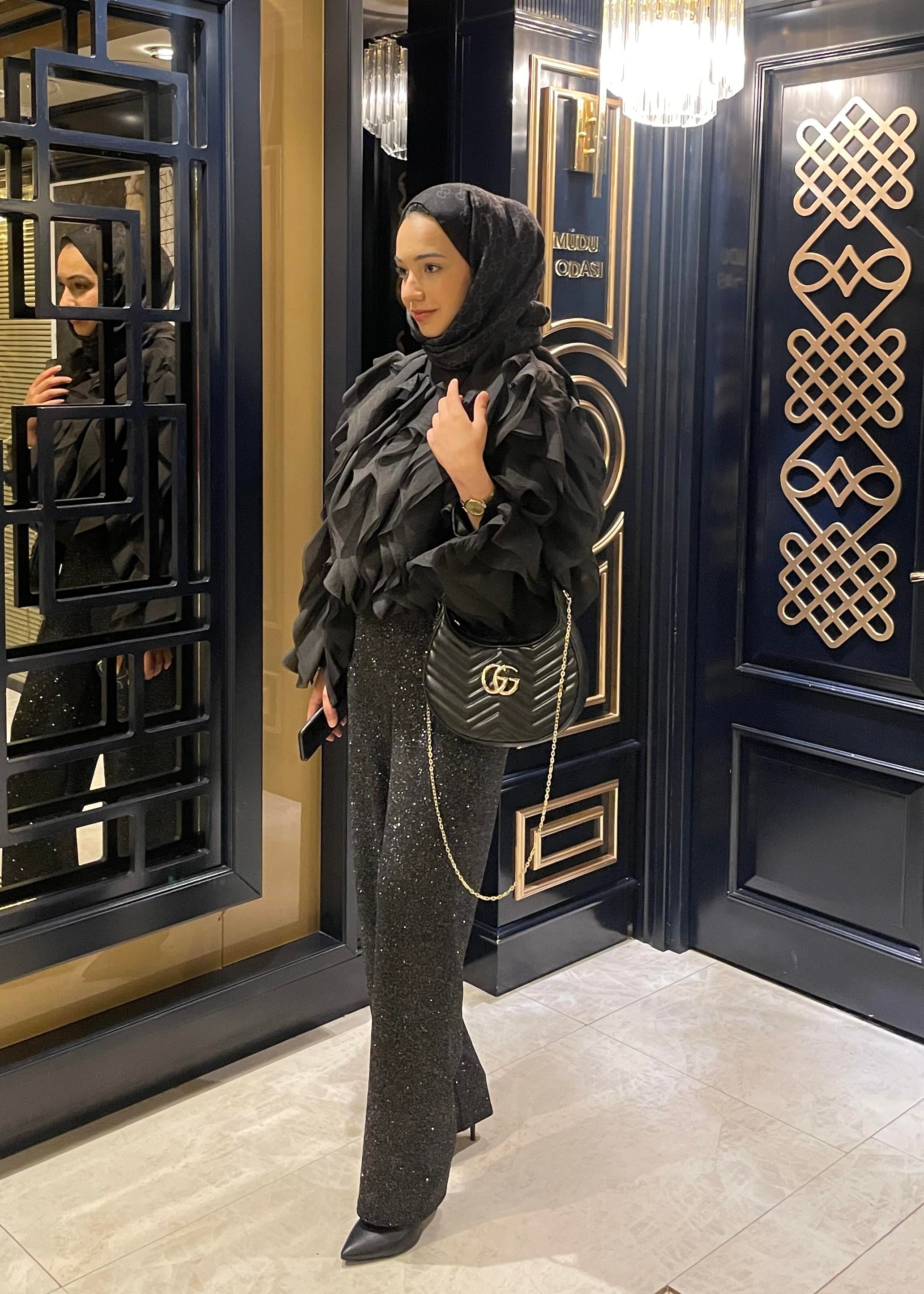 Shine Pantolon Siyah