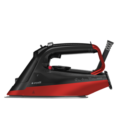 Arçelik Aria® Expert BEU 9030 M Buharlı Ütü Kırmız