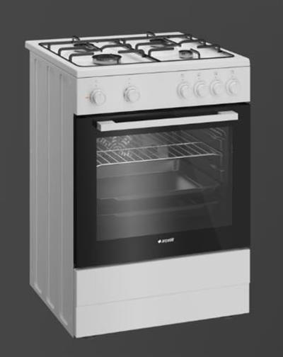 Arçelik F 8440-1 B Ocaklı Fırın Beyaz