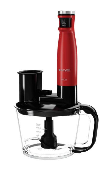 Arçelik RHB 6050 K Resital El Blender Seti Kırmızı