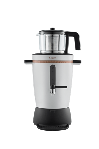 Arçelik SE 9034 2000 W Cam Demlikli Semaver Beyaz