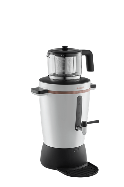 Arçelik SE 9034 2000 W Cam Demlikli Semaver Beyaz