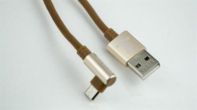 Dudao DT-567 Hızlı Şarj Kablo Android Uyumlu S7 Star Note (Kahve)