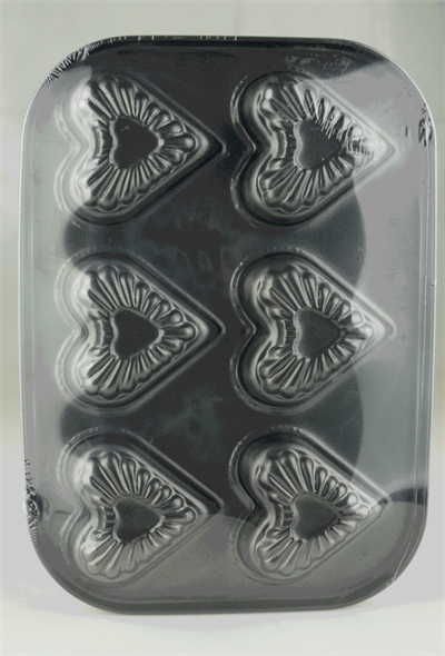 Penguen PNG-1606 No 1 Mini Kek Kalıbı Kalp muffin kalıbı