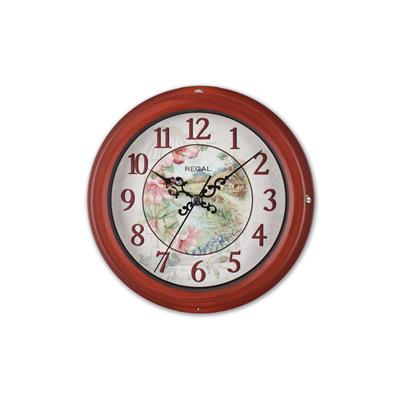 Regal 0066 R2 Vintage Tarzı Metal Kasa 22,5 Cm. Duvar Saati
