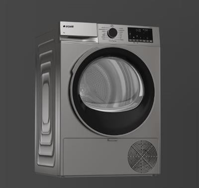 Arçelik 901 KMX S 9 kg Çamaşır Kurutma Makinesi Gri