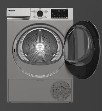 Arçelik 1001 KMX S A++ 10 kg Çamaşır Kurutma Makinesi
