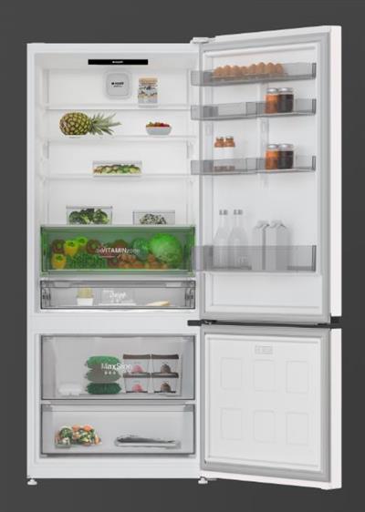 Arçelik 278550 EB Fit Alttan Donduruculu Buzdolabı Beyaz
