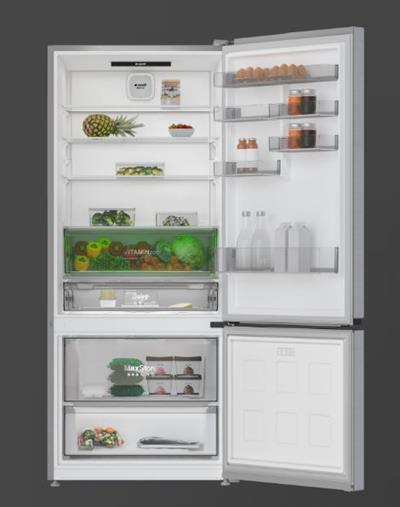 Arçelik 278550 EI Fit Alttan Donduruculu Buzdolabı Inox