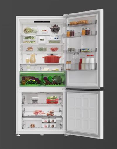 Arçelik 283613 EB Alttan Donduruculu Buzdolabı Beyaz