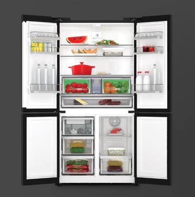 Arçelik 391572 ESC Gardırop Tipi Buzdolabı Siyah Cam