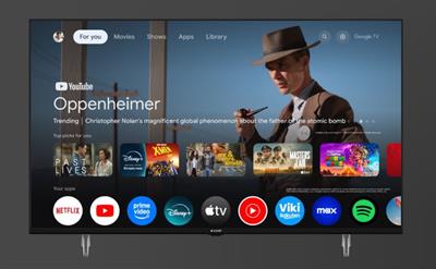 Arçelik 7 serisi A55 E 795 B 139 cm 4K UHD Google Televizyon