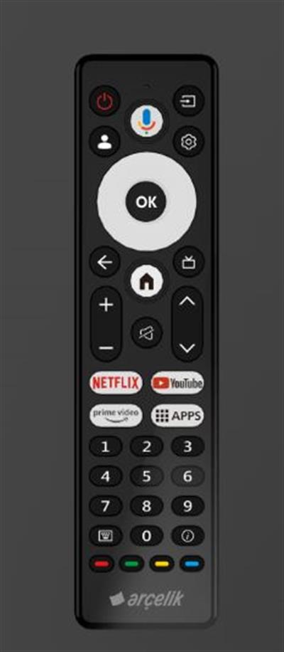 Arçelik 7 serisi A65 E 795 B 65/164 cm 4K UHD Google Televizyon