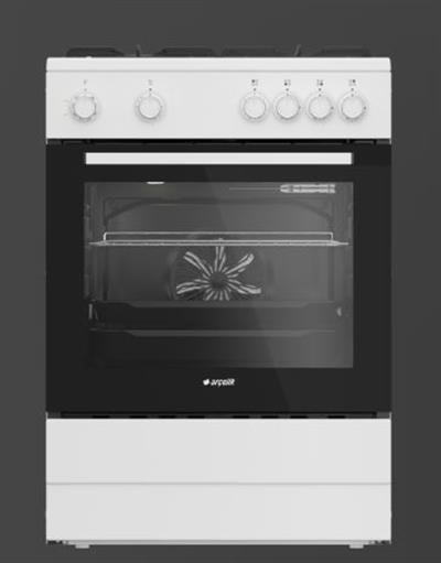 Arçelik 8431-1 B Ocaklı Elektroturbo Fırın Beyaz
