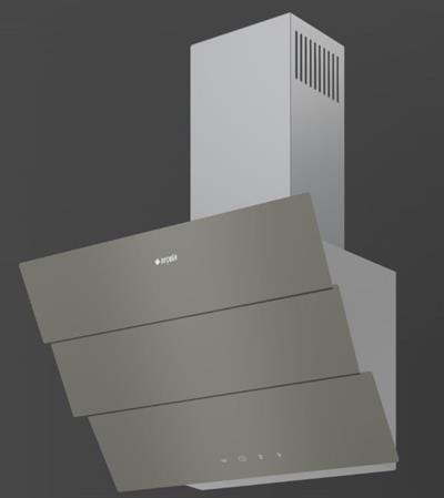 Arçelik ADE 605-3 G Ankastre Duvar Tipi Davlumbaz Gri