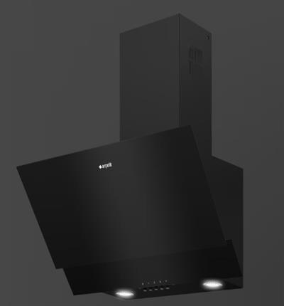 Arçelik ADE 605 S Ankastre Duvar Tipi Davlumbaz Siyah