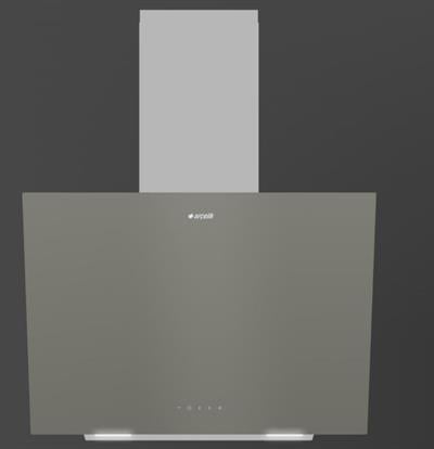 Arçelik ADE 606-4 G Ankastre Duvar Tipi Davlumbaz Gri