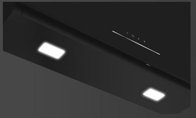 Arçelik ADE 904 S Ankastre Duvar Tipi Davlumbaz Siyah