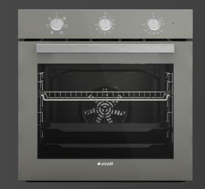 Arçelik AFC 220 G Ankastre Standart Fırın Gri