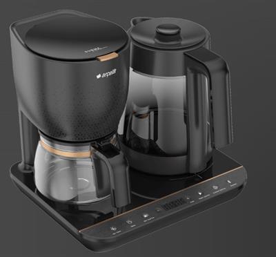 Arçelik CFM 9449 S Gurme Otomatik Çay & Filtre Kahve Makinesi