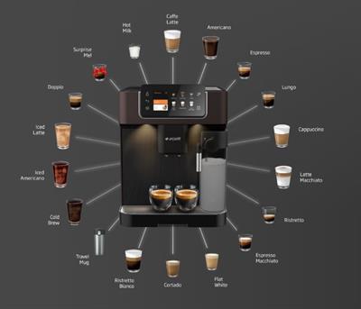 Arçelik EM 9495 Imperium Barista® Tam Otomatik Espresso Makinesi