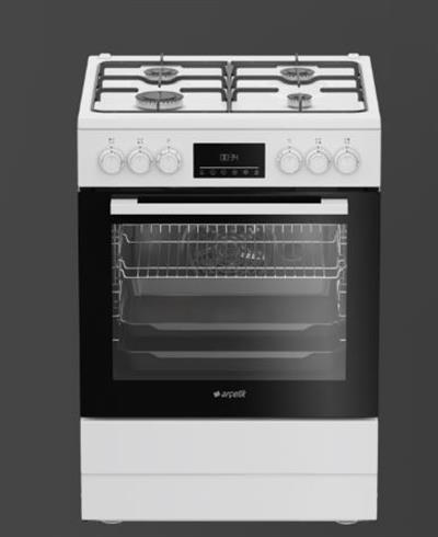 Arçelik  F 8440-1 EB Ocaklı Fırın Beyaz