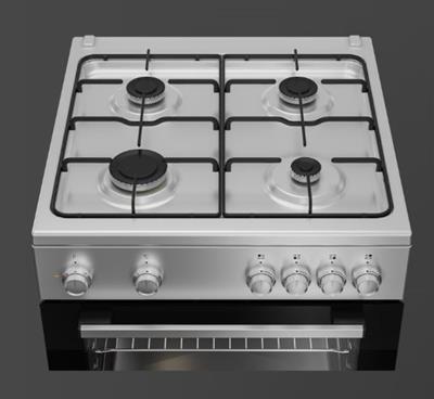 Arçelik F 8440-1 G Ocaklı Fırın Gümüş