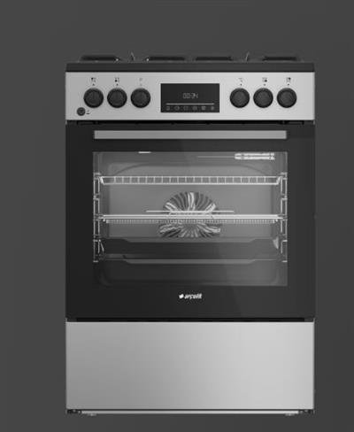 Arçelik F 8541-1 EBG Ocaklı Fırın Gri
