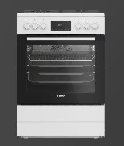 Arçelik F 8542 EBB Ocaklı Fırın Beyaz
